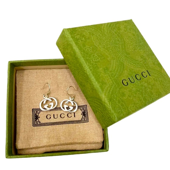 Gucci Jewelry - GUCCI Italian Luxury Earrings 925 Sterling Silver